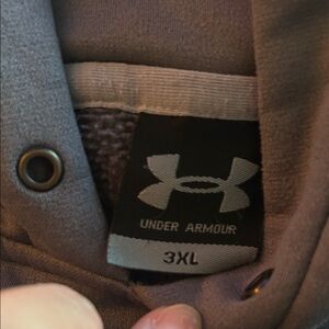 Under Armour Charcoal Hoodie 3XL